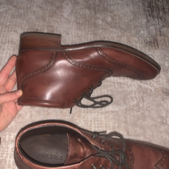 Cole Haan Wingtip Chukka Boots - Picture 10 of 11